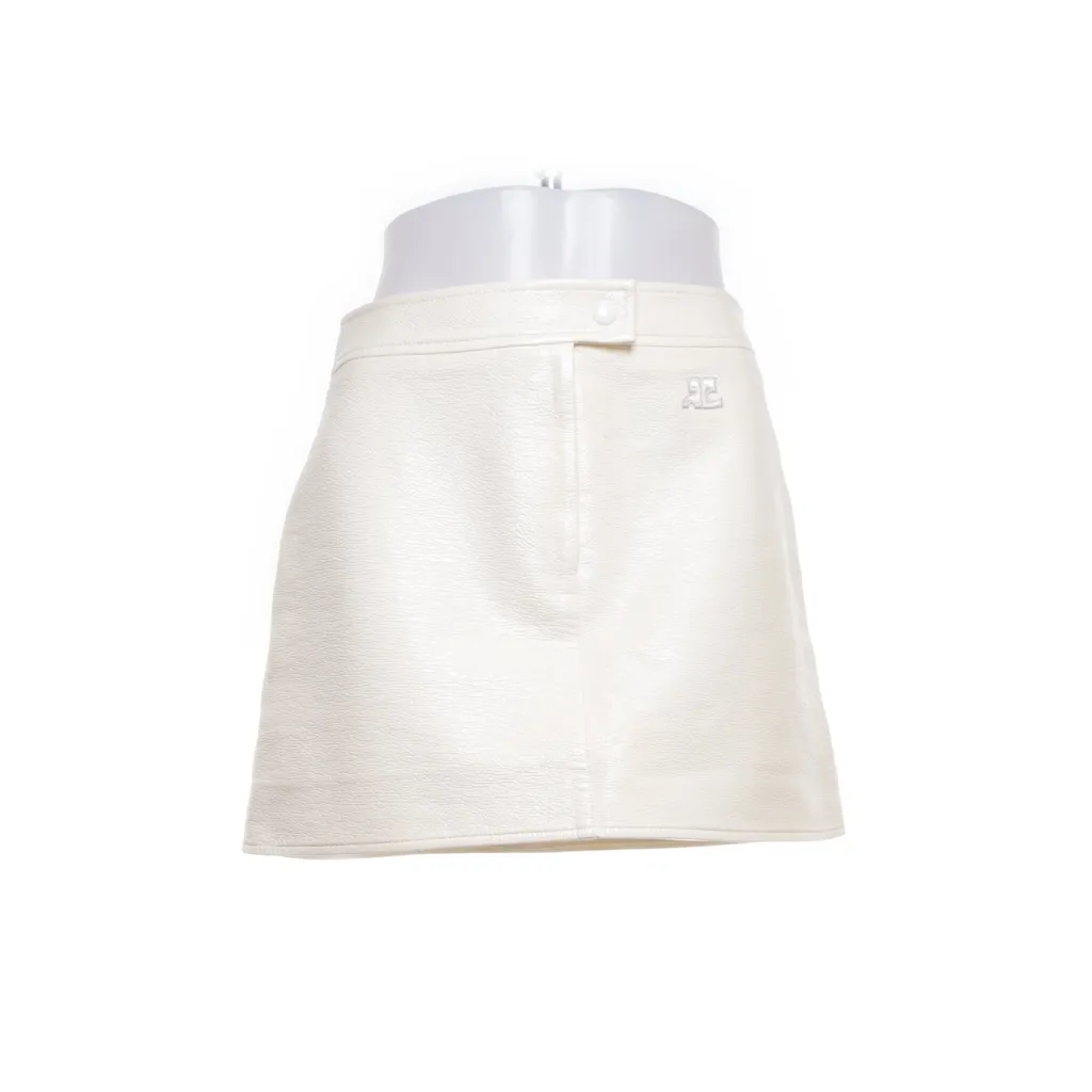 Courrèges - Rock - Damen - Größe: 38 - Beige