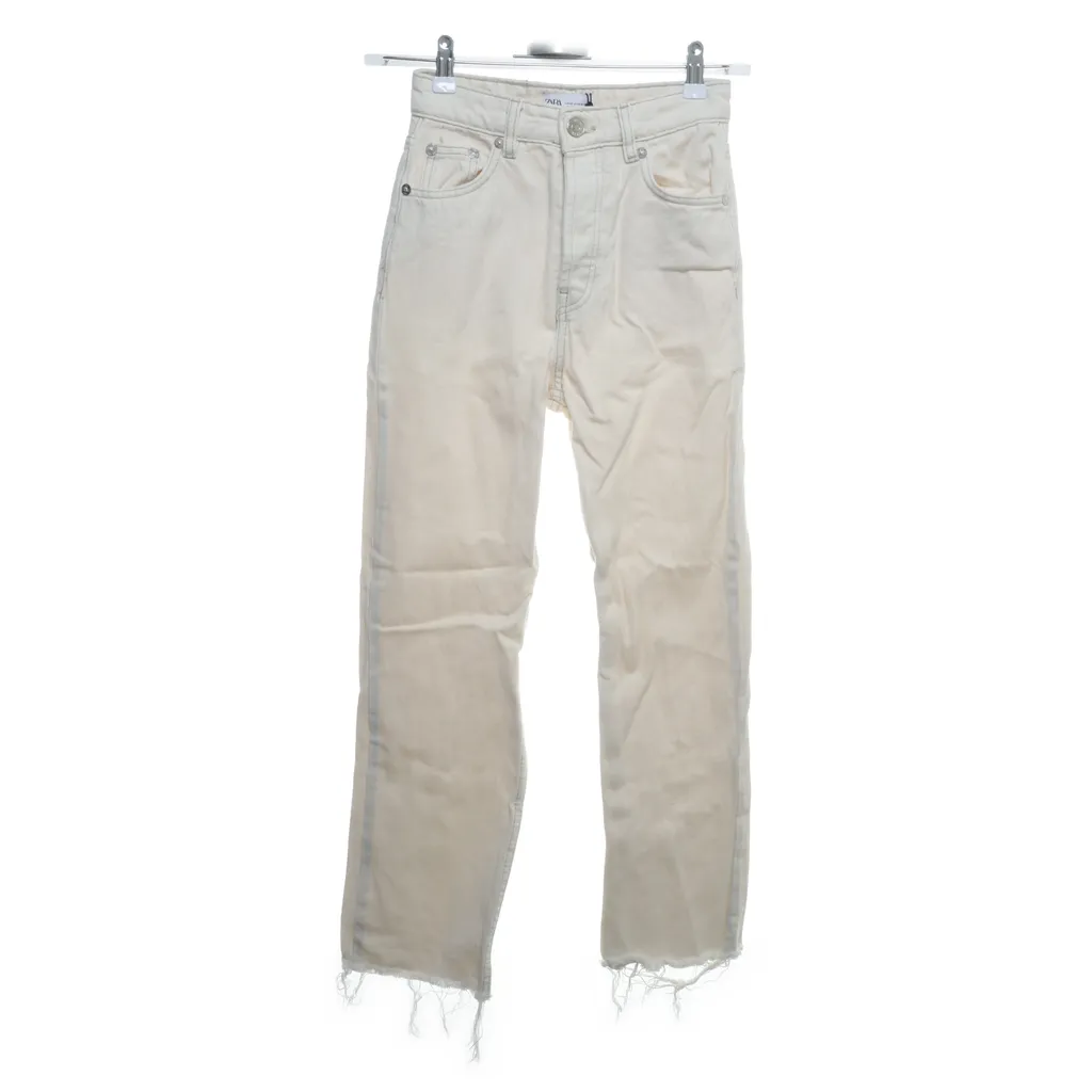 Zara - Jeans - Damen - Größe: 32 - Beige