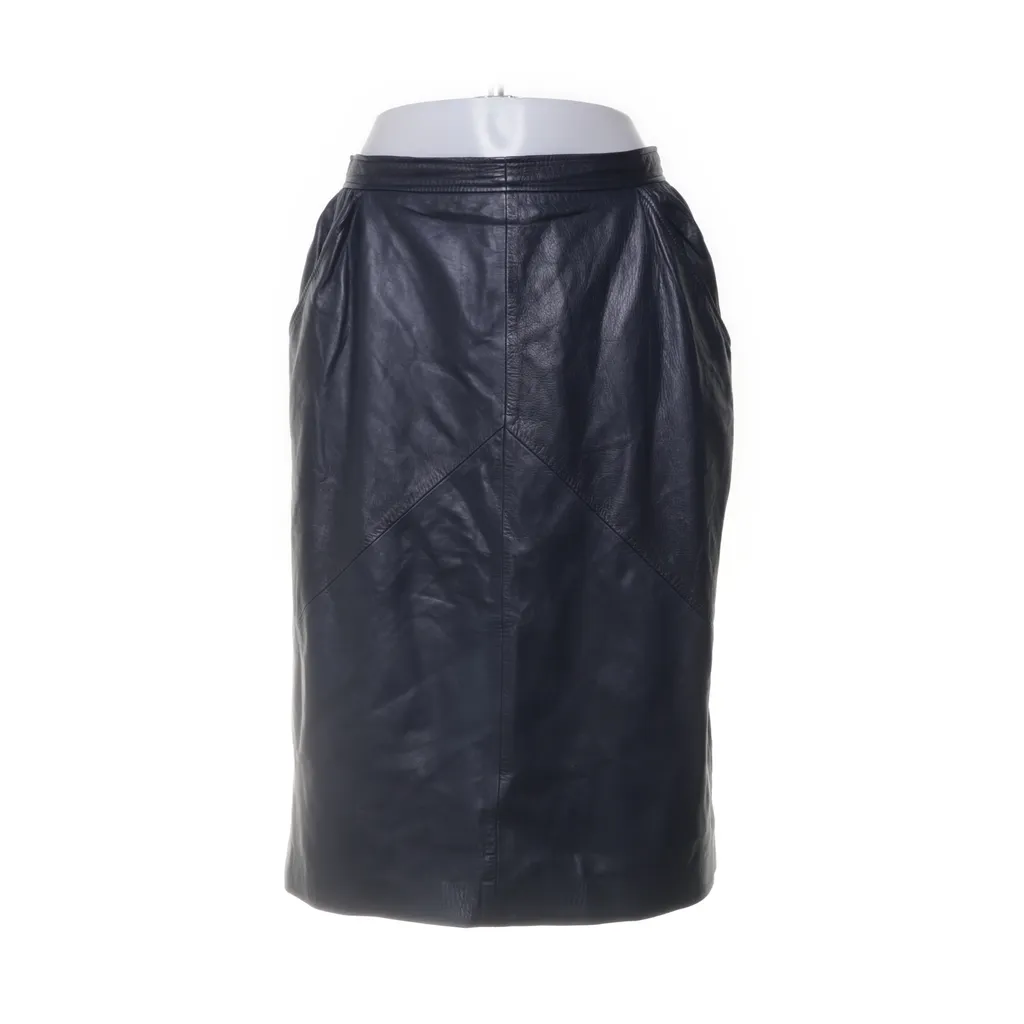 DEYA - Lederrock - Damen - Größe: 48 - Blau