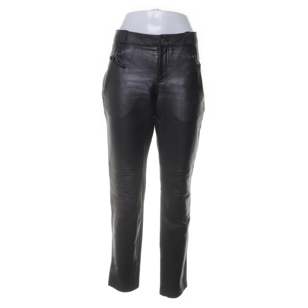Gestuz - Lederhose - Damen - Größe: 40 - Schwarz
