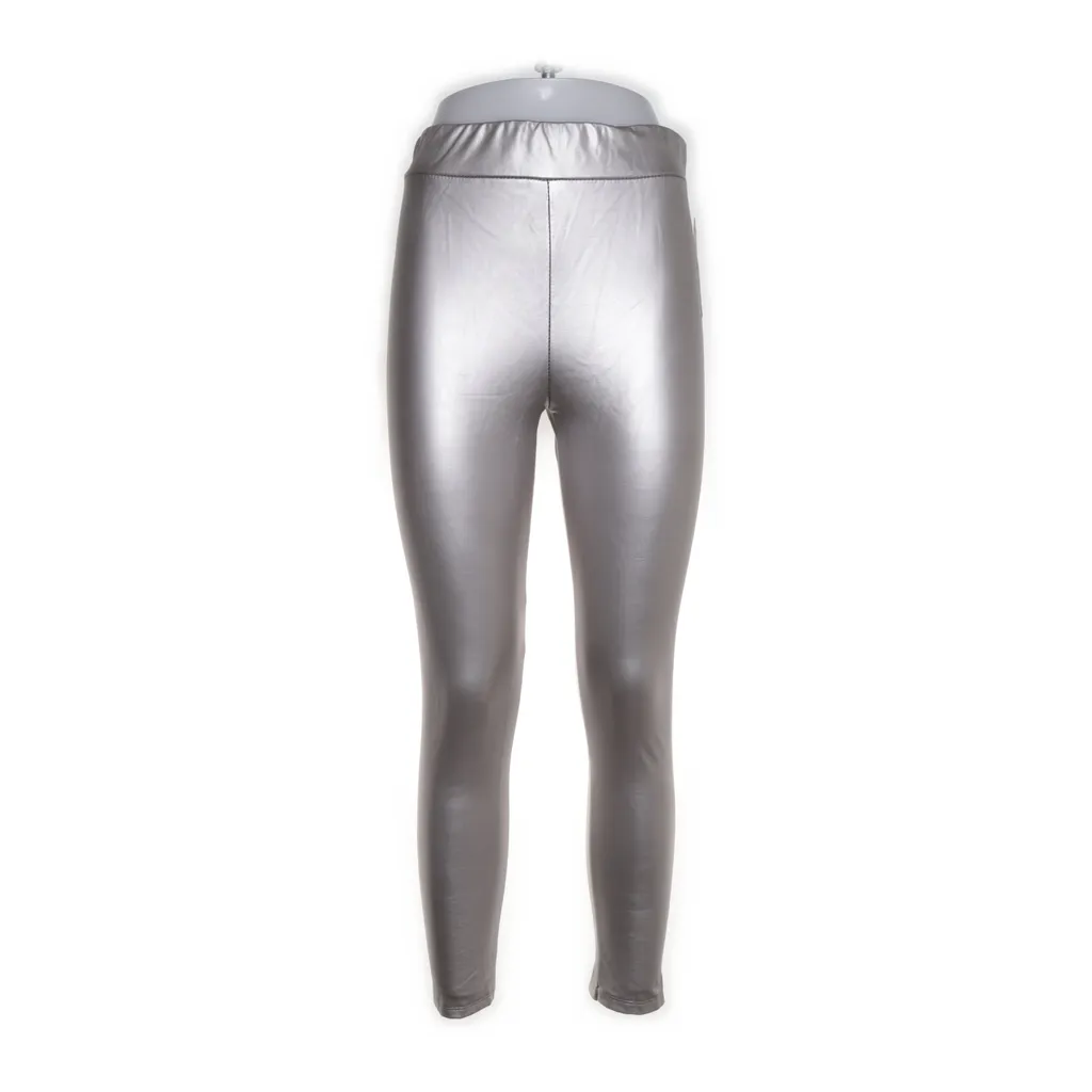 Queen - Leggings - Damen - Größe: M - Silber