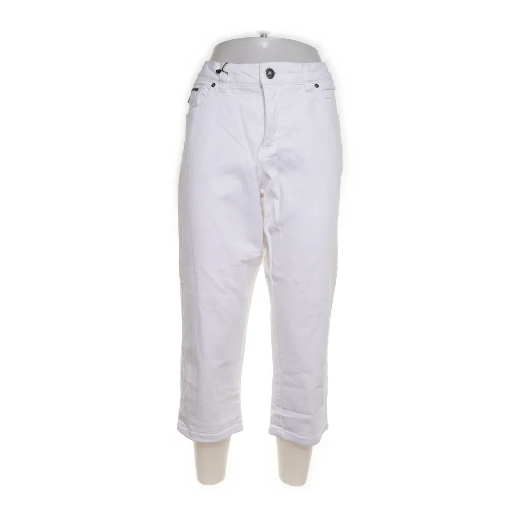 Sheego - Dreiviertelhose - Damen - Größe: 44 - Weiß