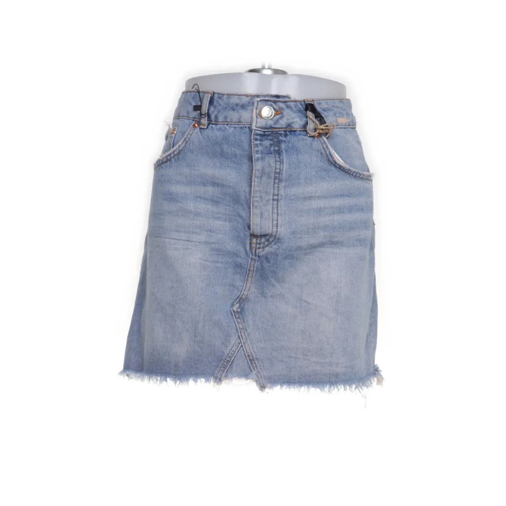 Gina Tricot - Jeansrock - Damen - Größe: 42 - Blau