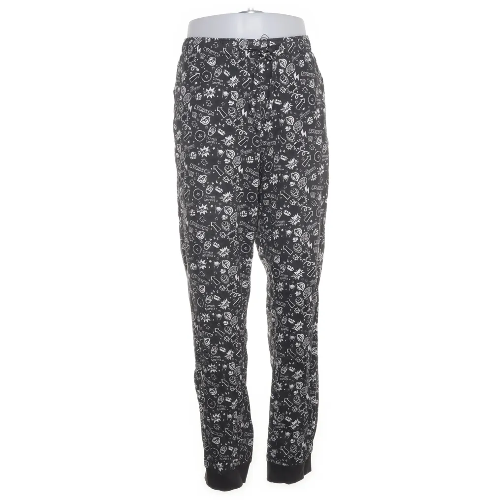 H&M - Pyjamahose - Herren - Größe: M - Schwarz