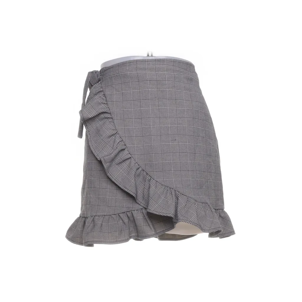 Fashion Nova - Wickelrock - Damen - Größe: L - Schwarz