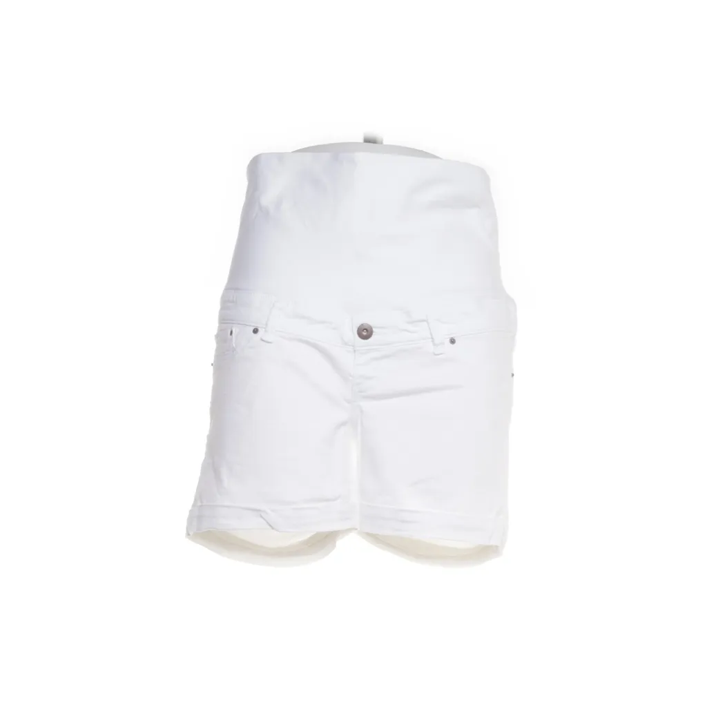 H&M Mama - Umstandsshorts - Damen - Größe: 40 - Weiß