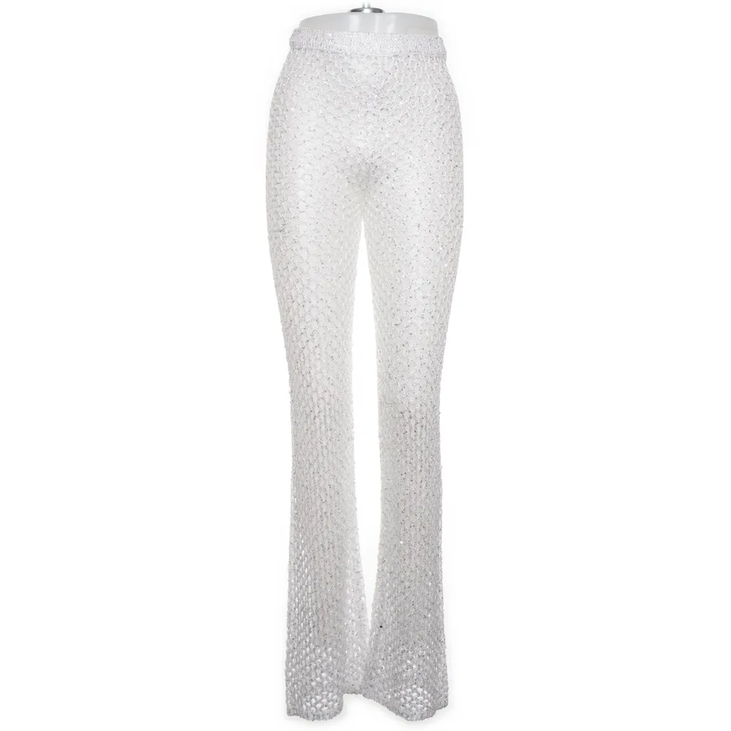 PrettyLittleThing Tall - Hose - Damen - Größe: 38 - Weiß