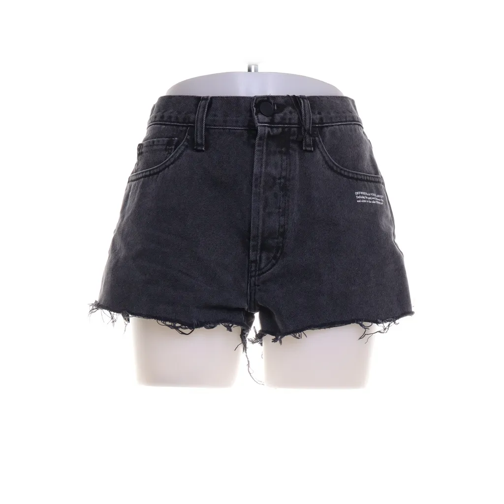 Off-White - Jeans Shorts - Damen - Größe: 26 - Grau