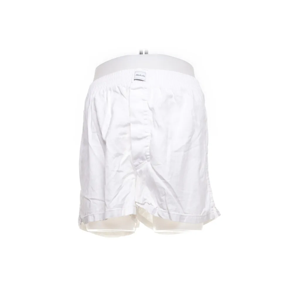 Mitch & Co - Pyjamashorts - Herren - Größe: M - Weiß