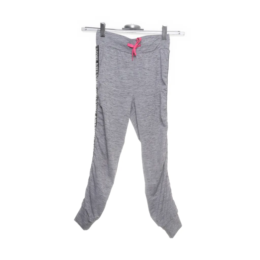 H&M Sport - Jogginghose - Damen - Größe: 122/128 - Grau