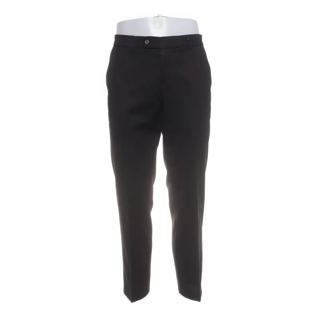 Stretch - Stoffhose - Herren - Größe: 35 - Schwarz