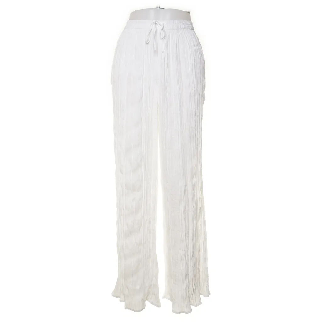 Bershka - Palazzohose - Damen - Größe: XL - Weiß