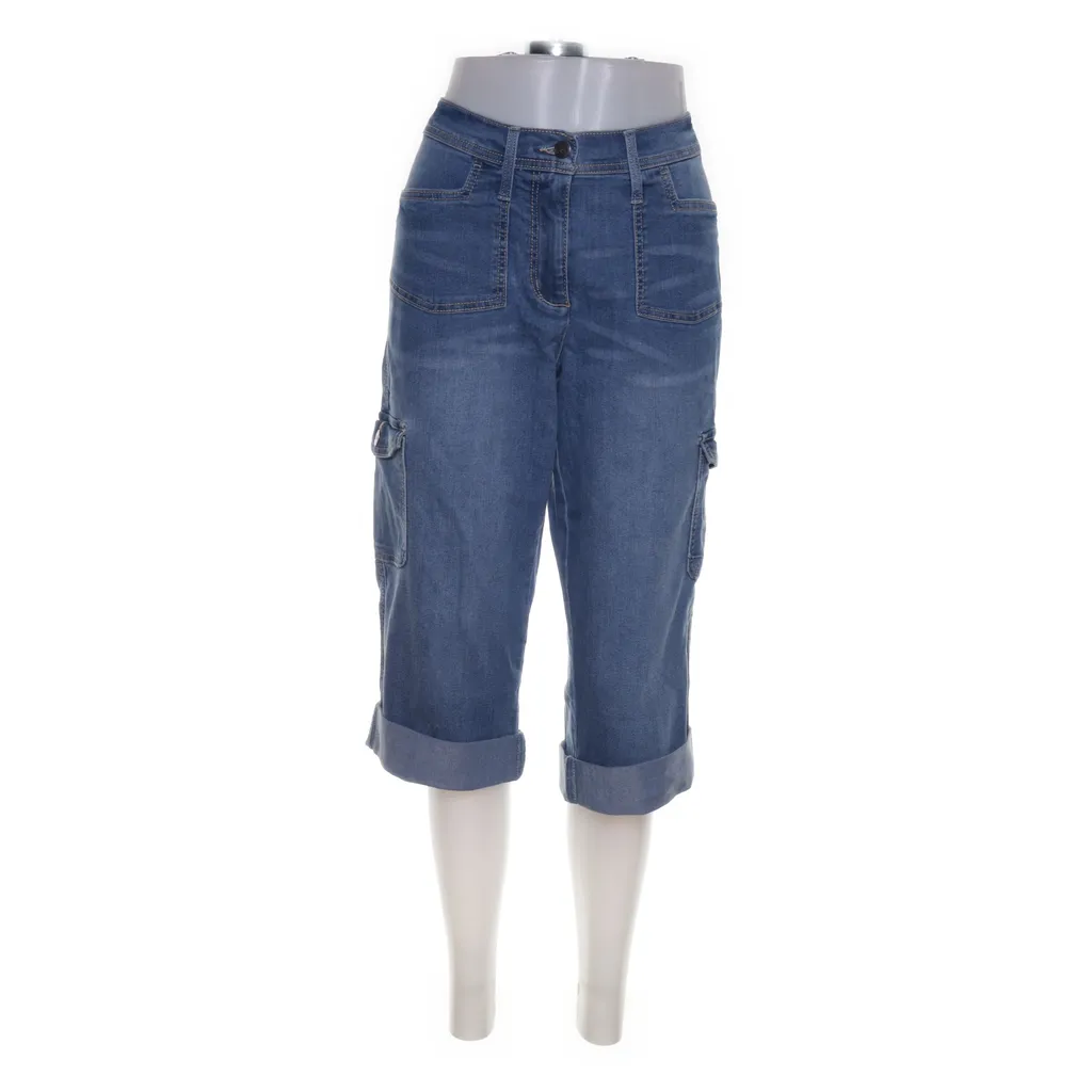 BPC Bonprix Collection - Dreiviertelhose - Damen - Größe: 42 - Blau
