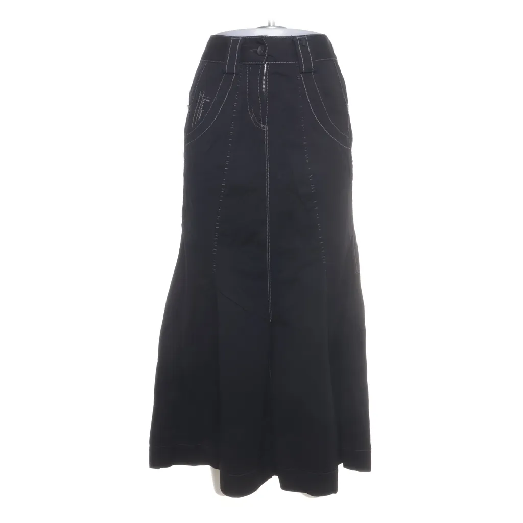 Made in italy - Maxirock - Damen - Größe: XS/S - Schwarz