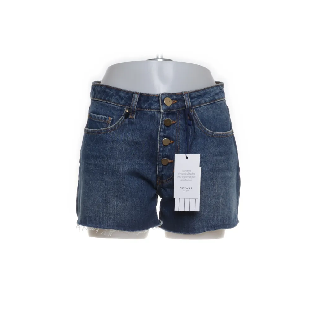 Sézane Denim - Jeans Shorts - Damen - Größe: 38 - Blau