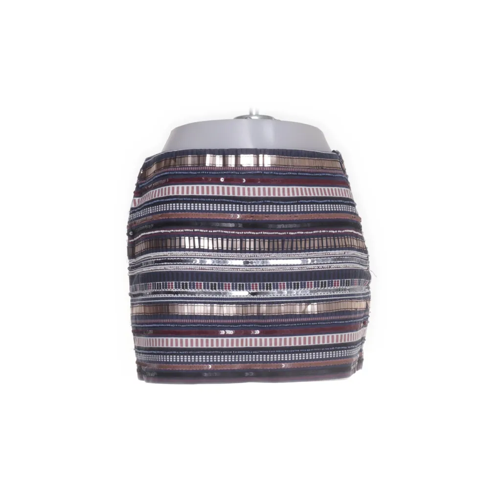 Zara Trafaluc, Skirt, Size: M, Blue/Multicolored, Women