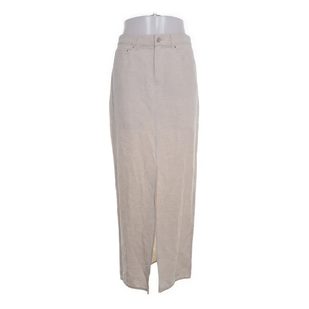 H&M Premium Quality - Maxirock - Damen - Größe: 38 - Beige