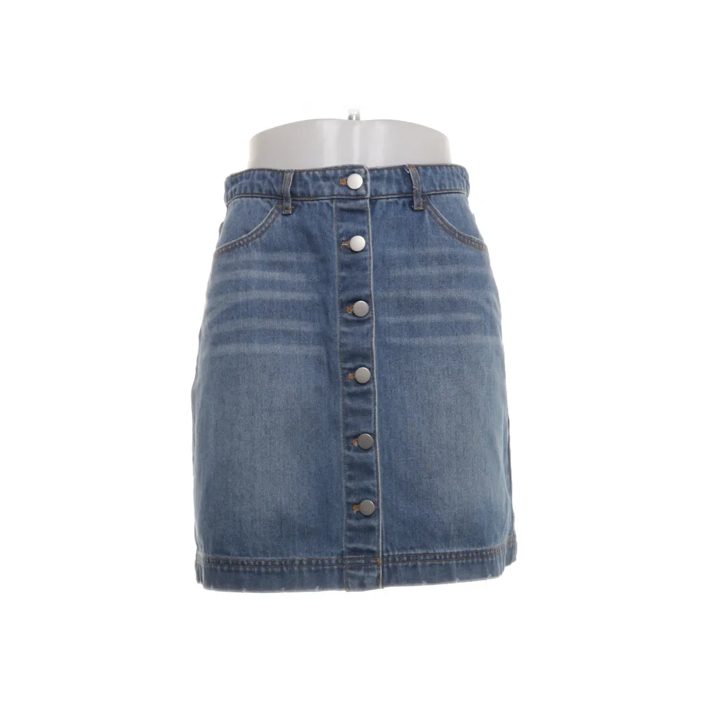 H&M - Jeansrock - Damen - Größe: 38 - Blau