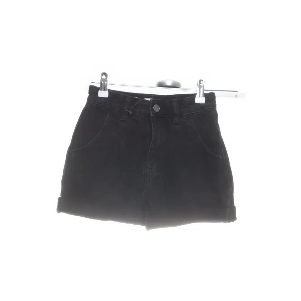 Bershka Denim Collection - Jeans Shorts - Damen - Größe: 32 - Schwarz