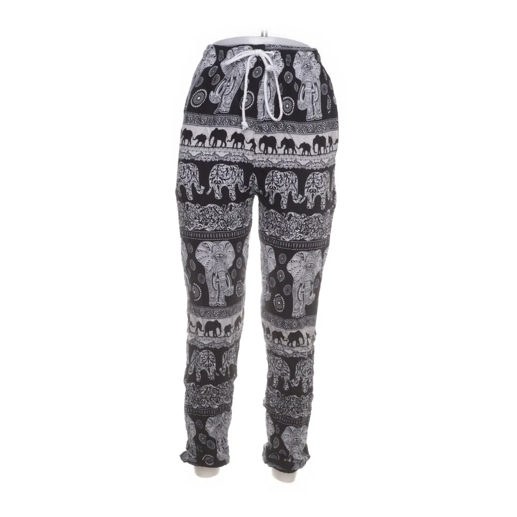 Rayon - Hose - Damen - Größe: L - Schwarz