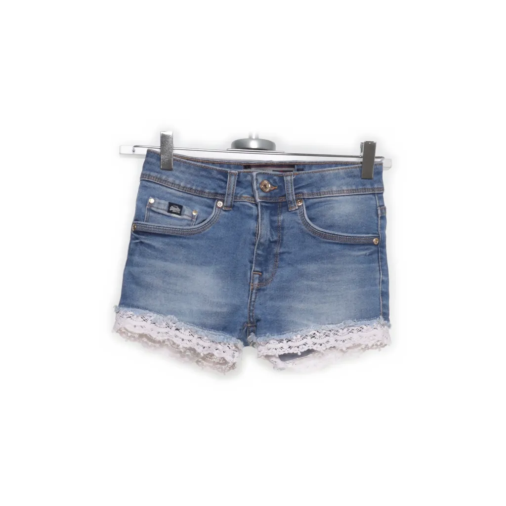 Superdry - Jeans Shorts - Damen - Größe: 24 - Blau
