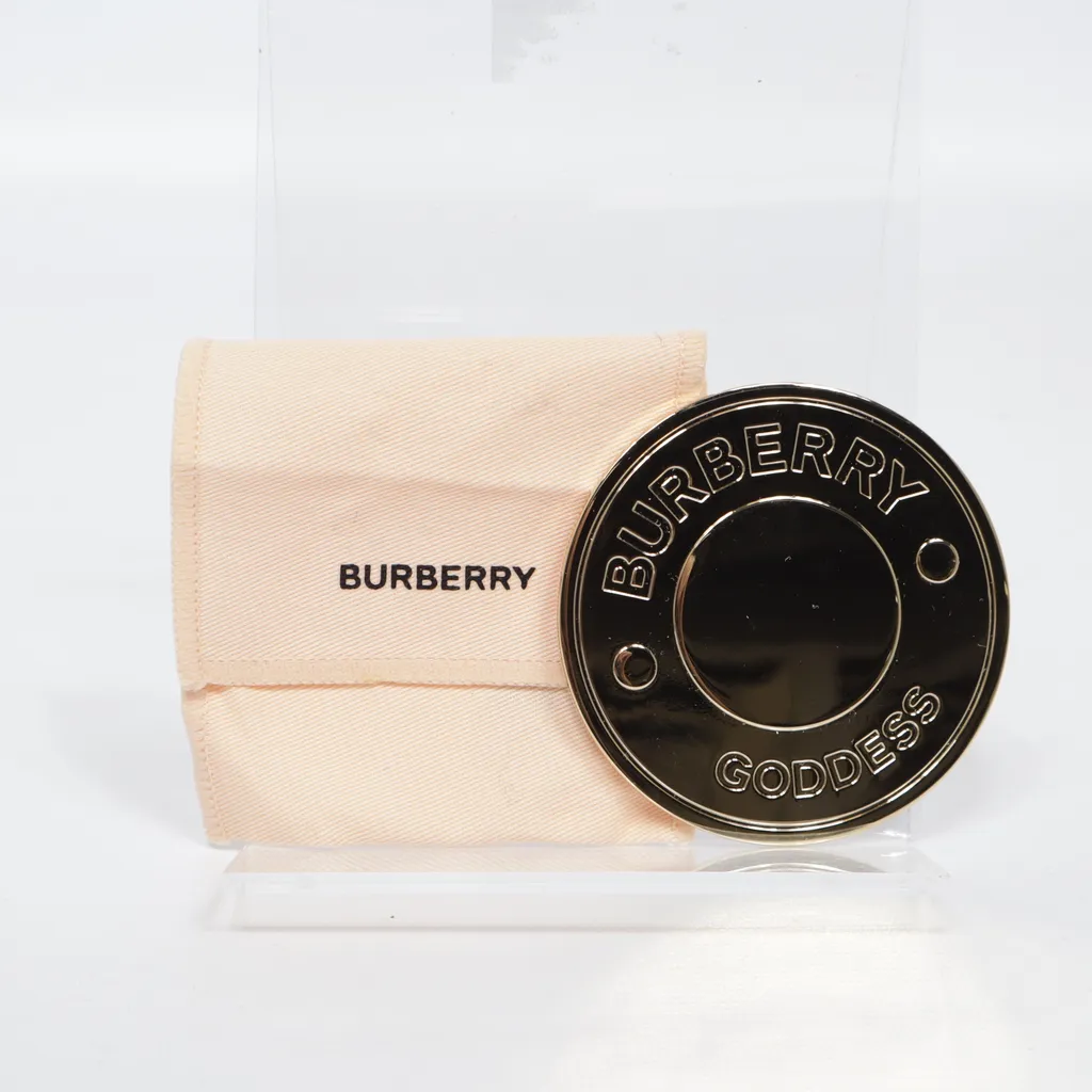 Burberry - Taschenspiegel - Gold
