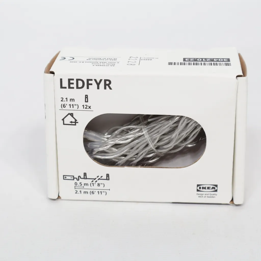 IKEA - Lichterkette - Silber