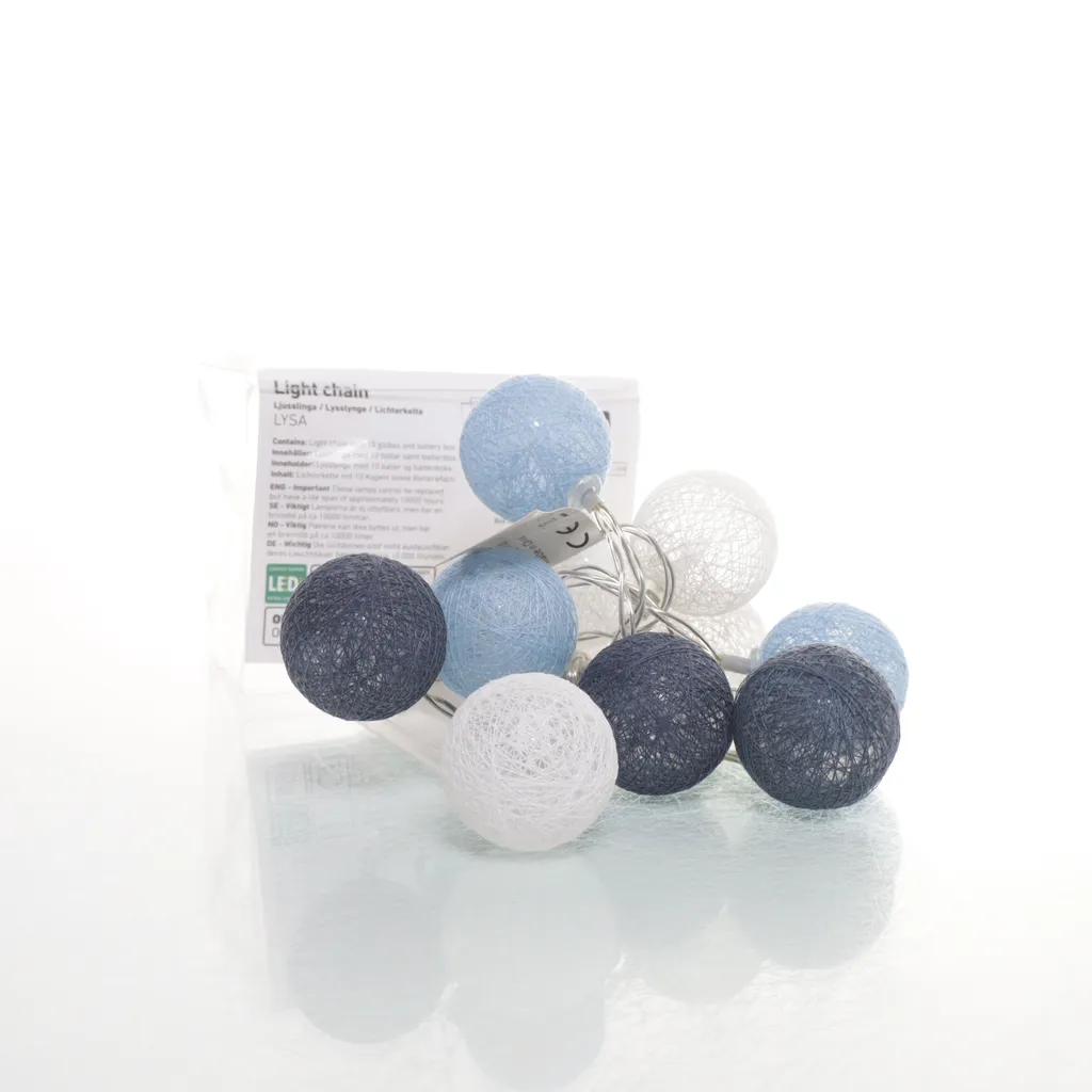 Rusta - Lichterkette - Blau