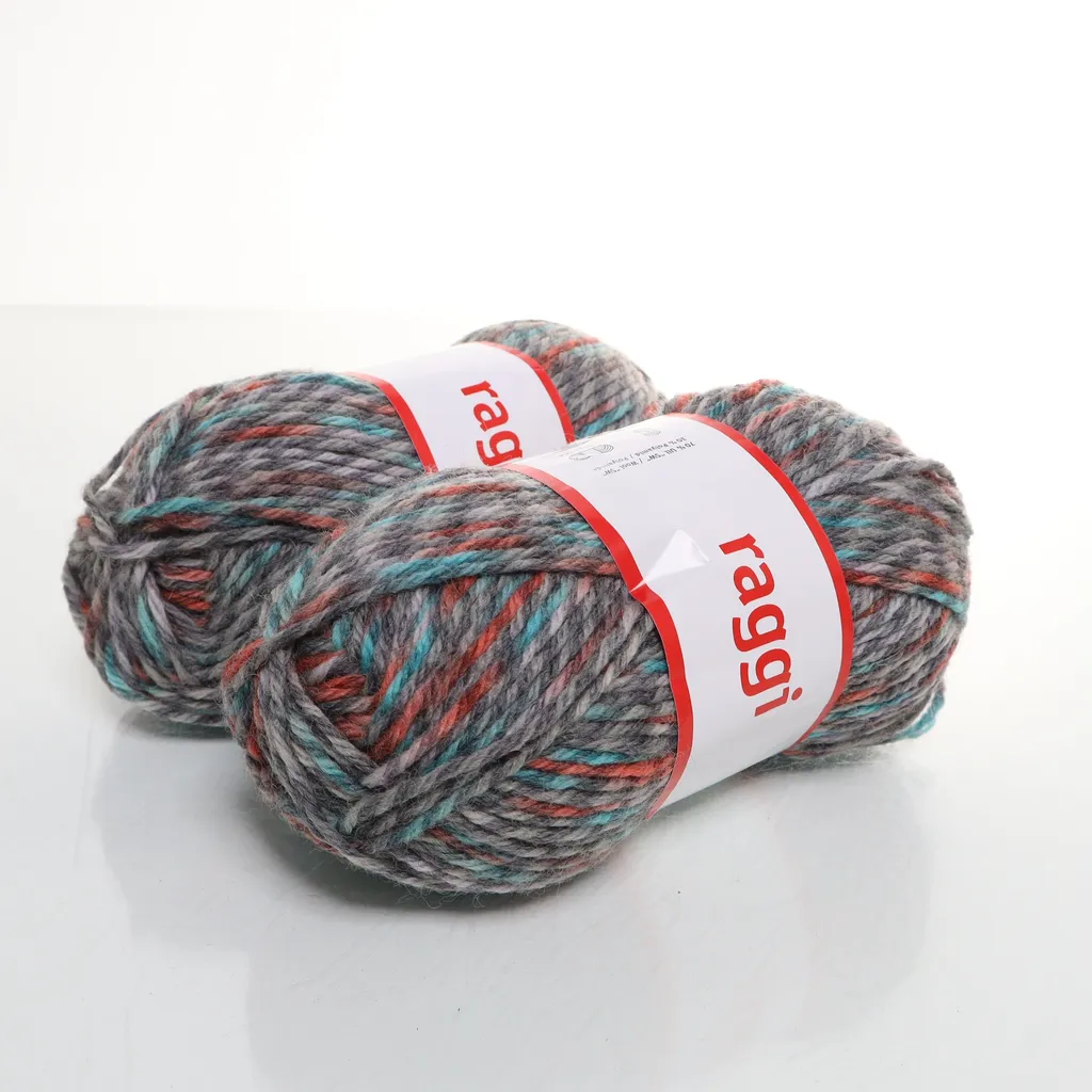Raggi - Garn - Mehrfarbig
