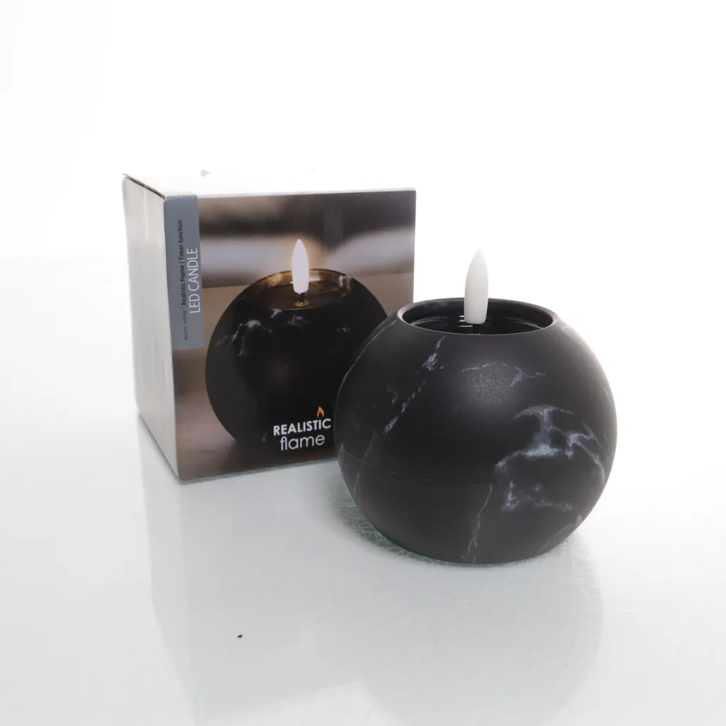 Home & Styling Collection - LED-Kerze - Schwarz
