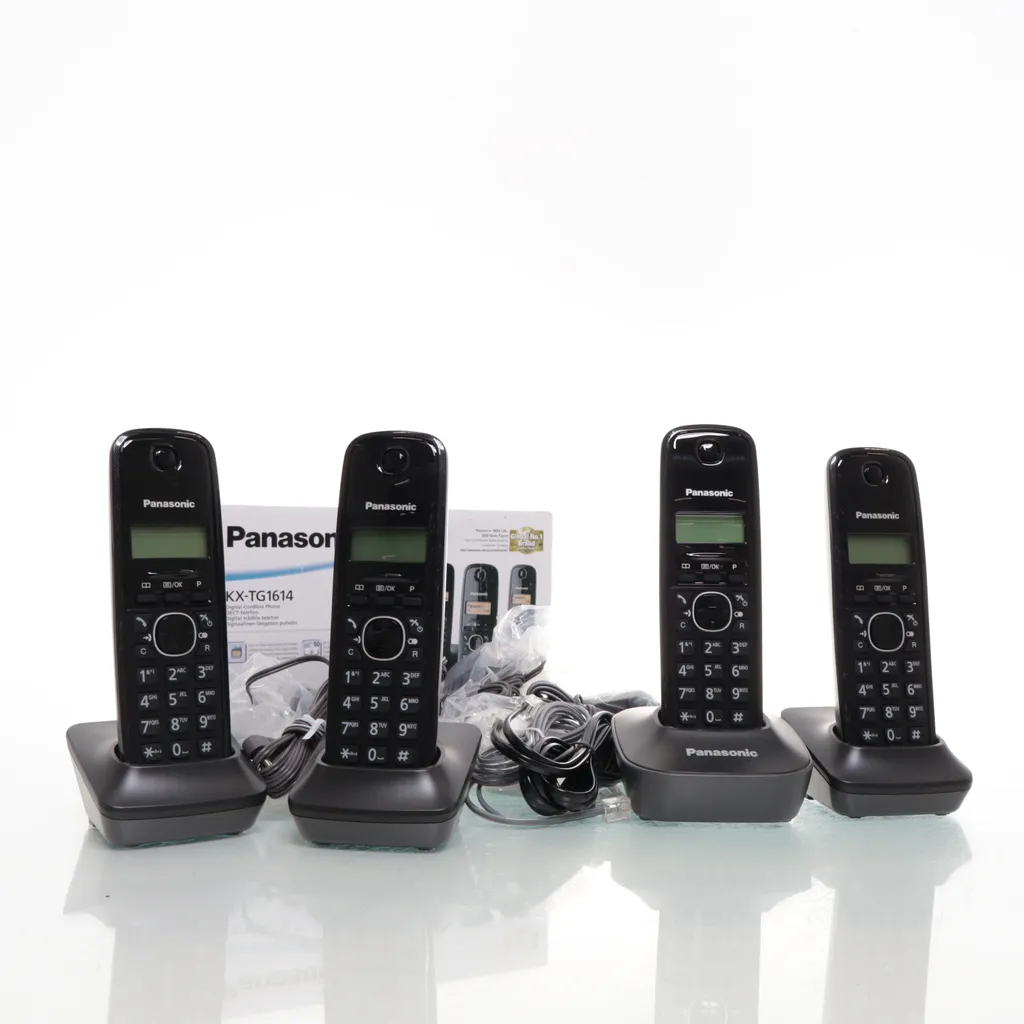 Panasonic - Telefon - Schwarz