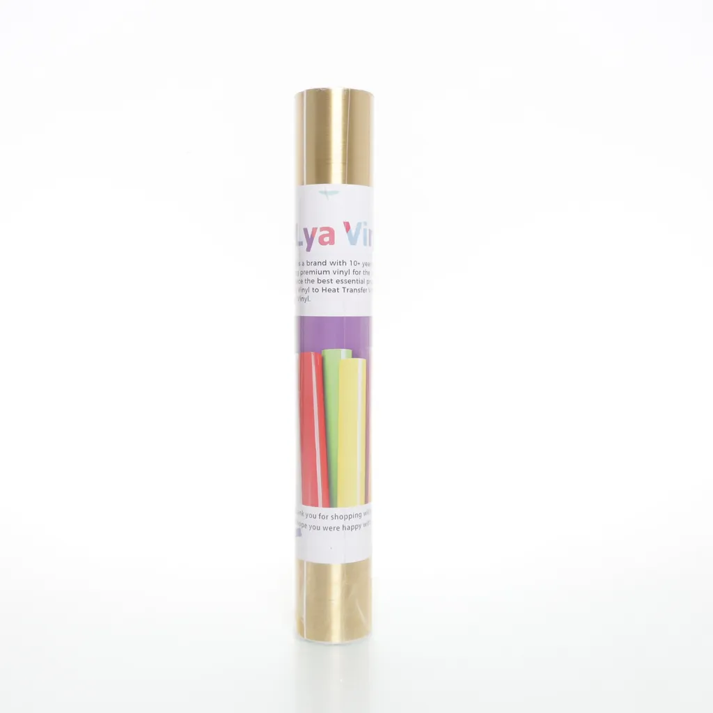 Lya Vinyl - Dekoratives Plastik - Gold