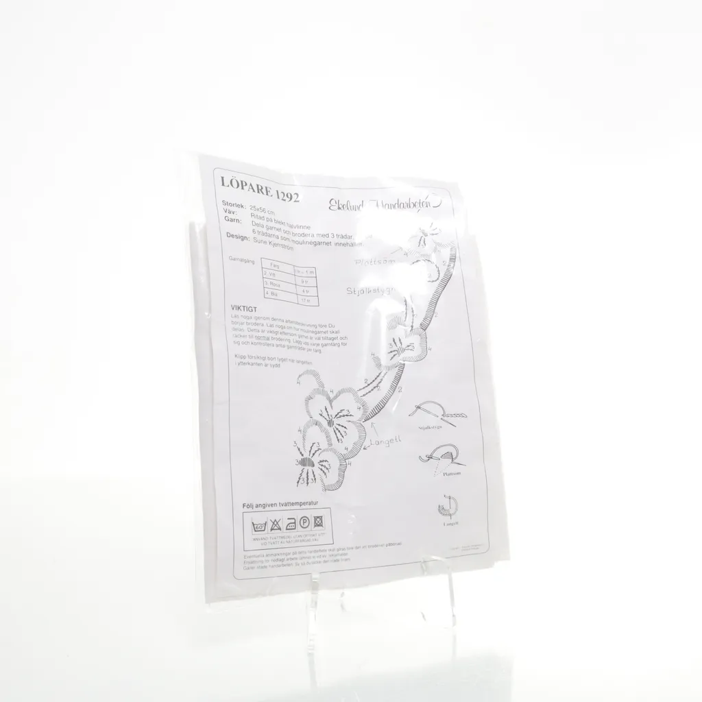 Ekelunds Handarbeten - Stickmuster - Weiß