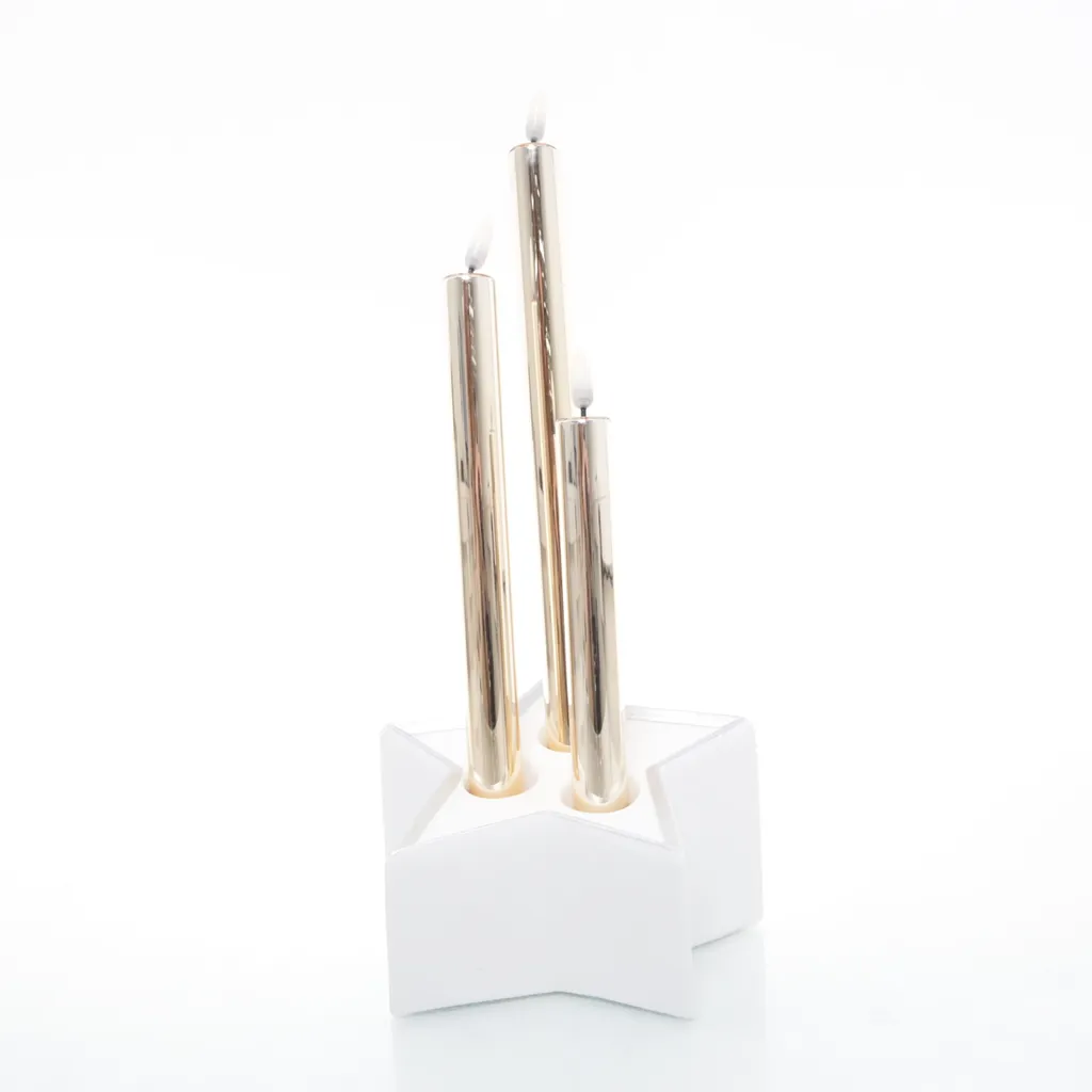 Home Shopping Europe - LED-Kerze - Gold