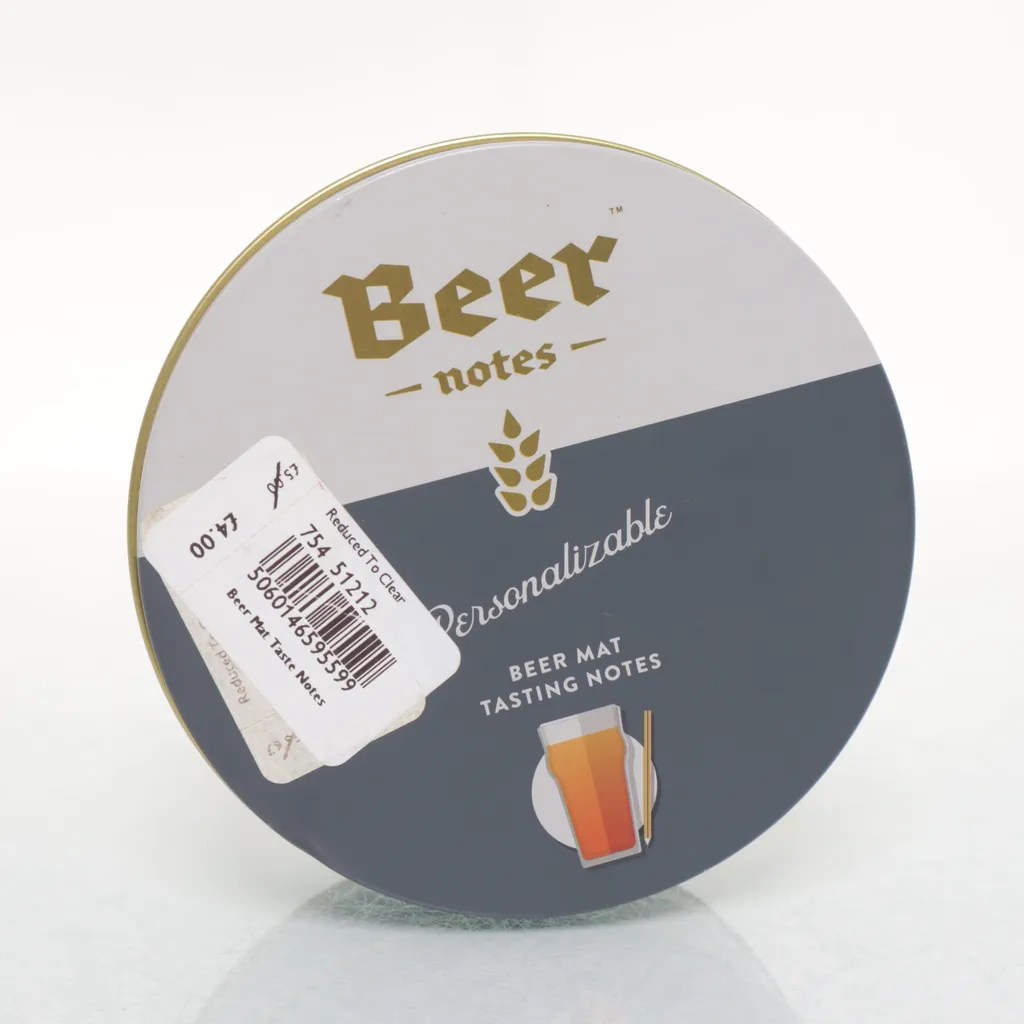 Beer - Glasuntersetzer - Weiß