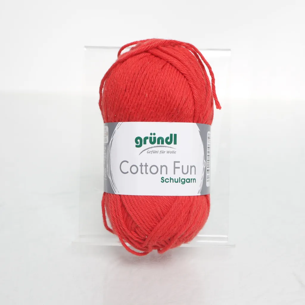 Gründl - Stickfaden - Rot