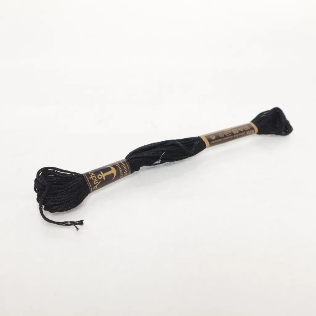 Anchor - Stickfaden - Schwarz