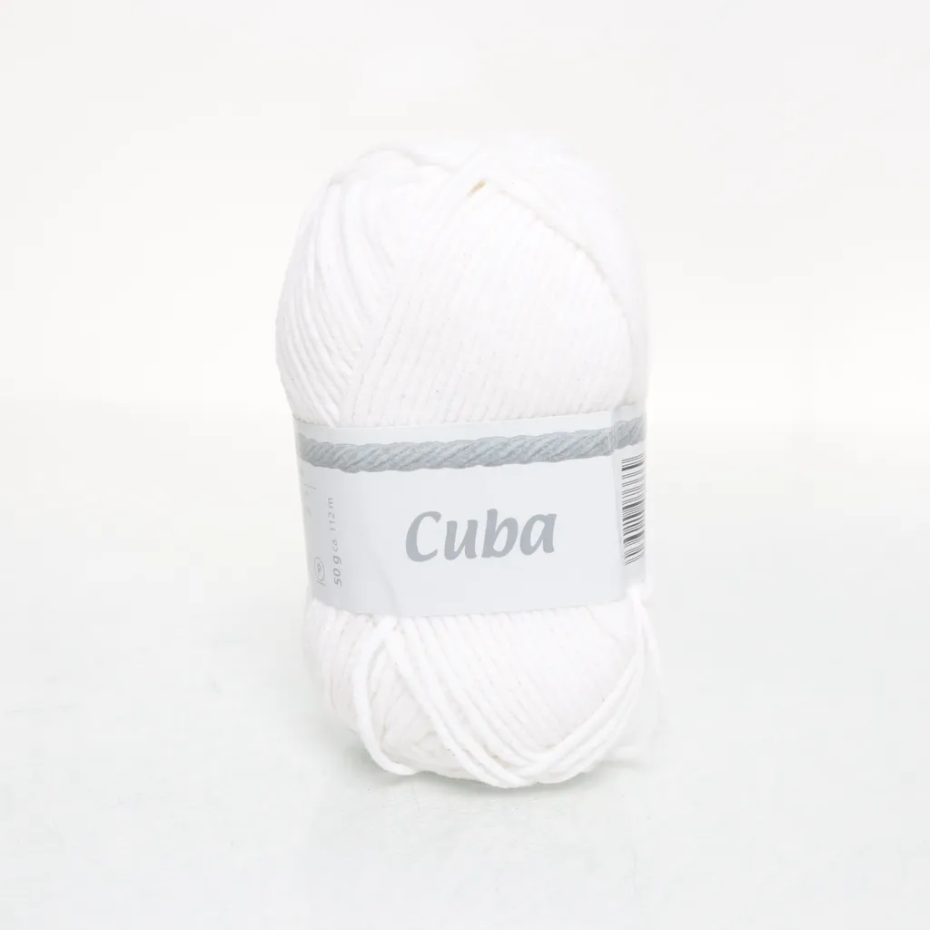 Cuba - Stickfaden - Weiß