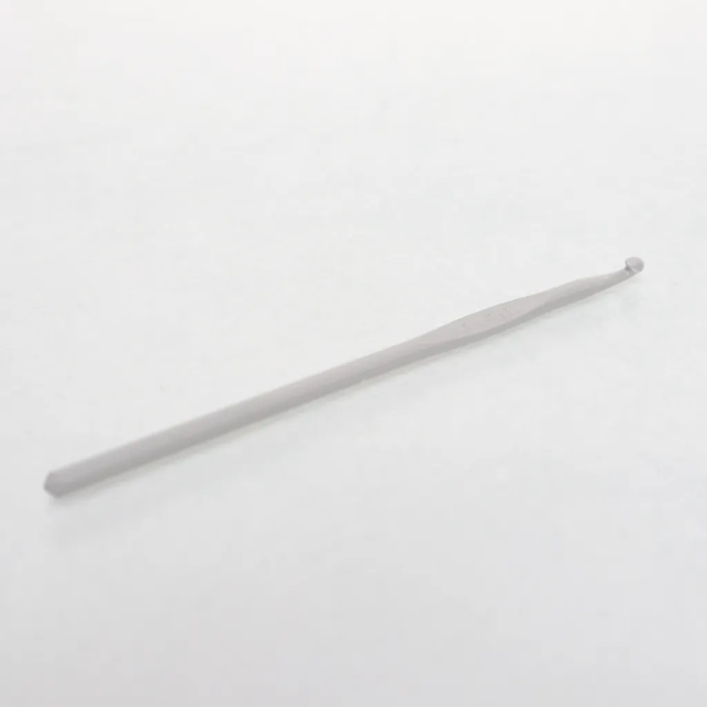 PerL-Inox - Häkelnadel - Grau