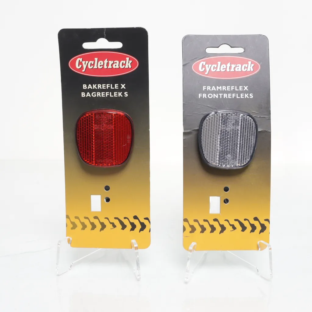 Cycletrack - Fahrrad Reflektoren - Rot