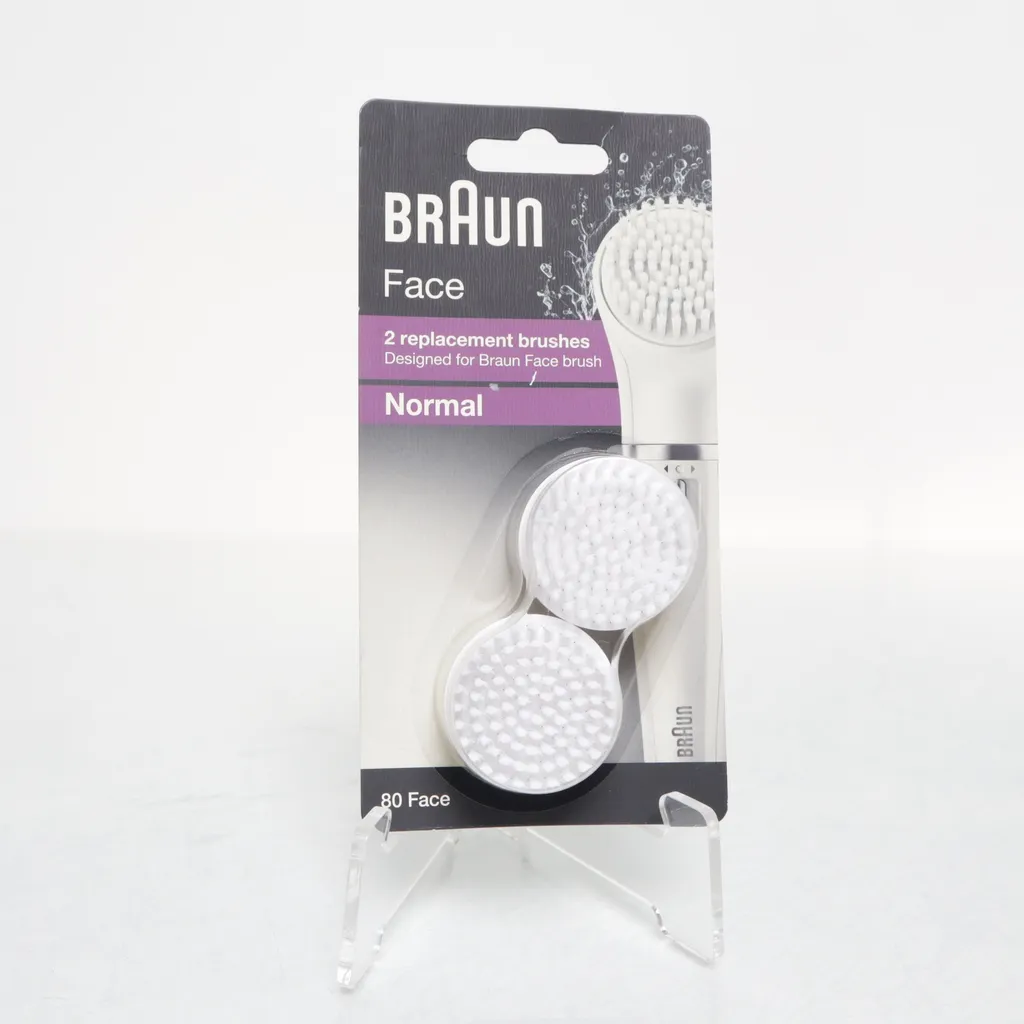 Braun - Trockenbürste - Weiß