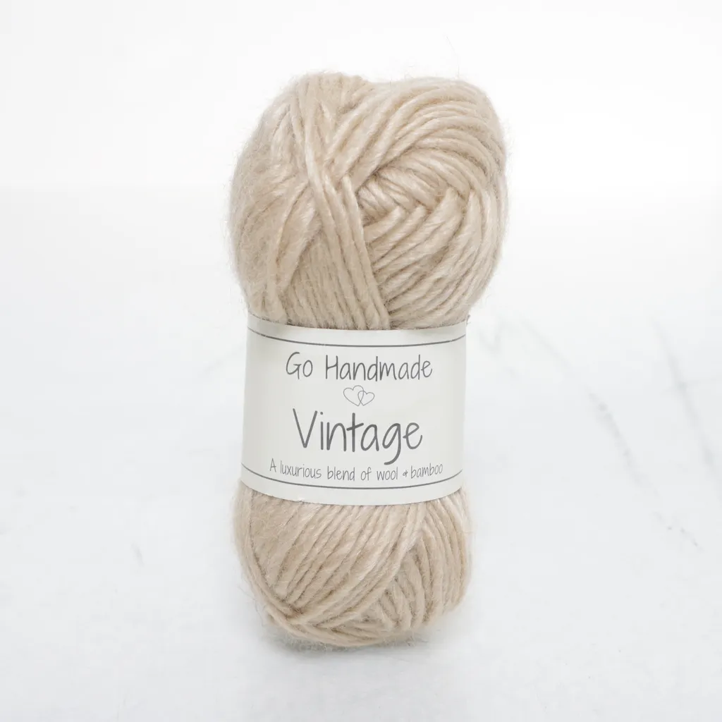 Vintage - Garn - Beige