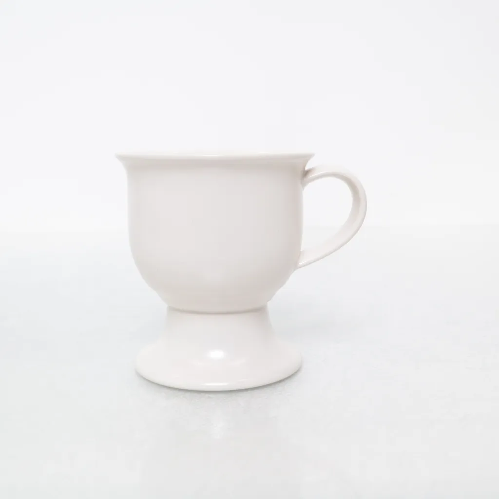 Höganäs Keramik - Irish Coffee Glas - Weiß