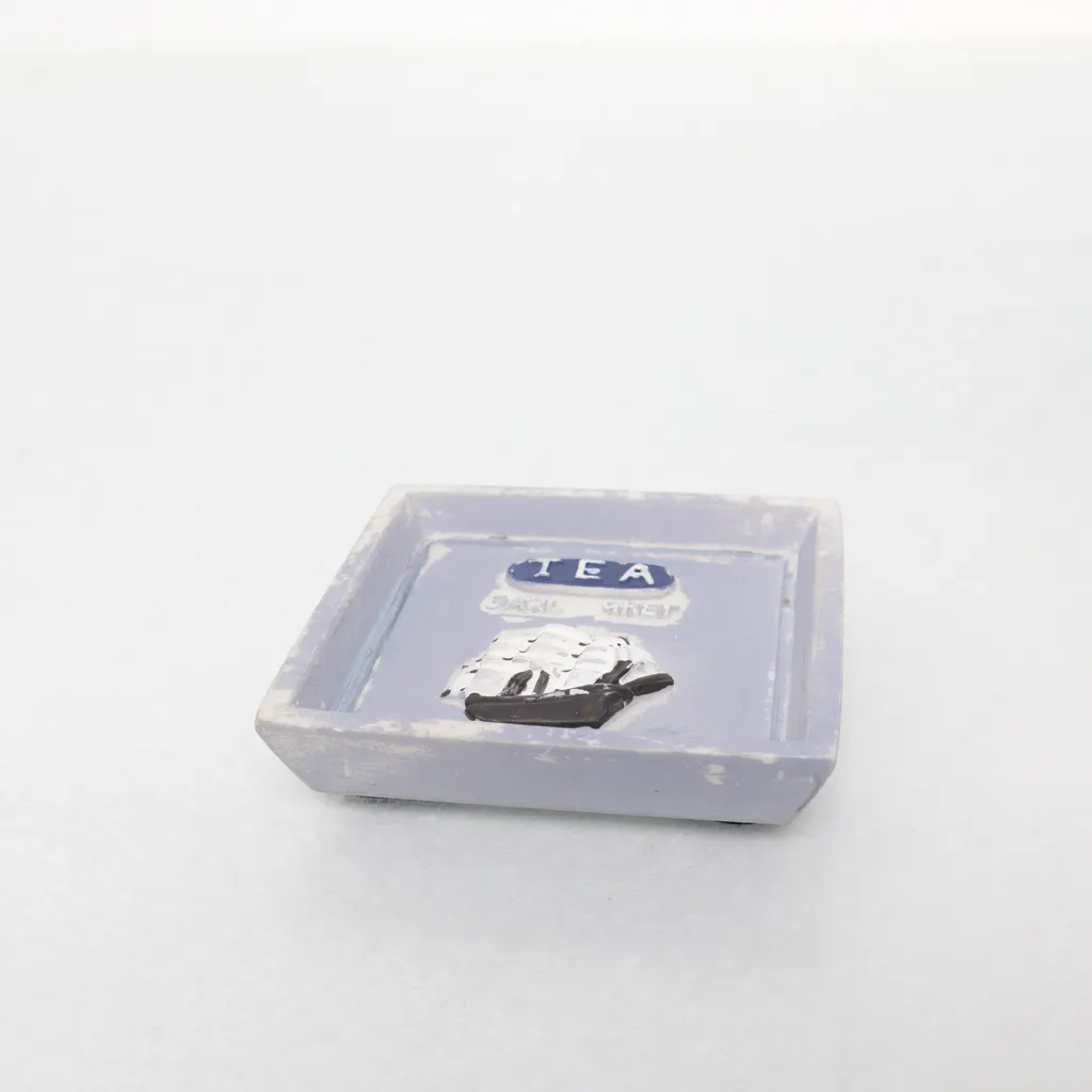 Tea - Kühlschrankmagnet - Blau