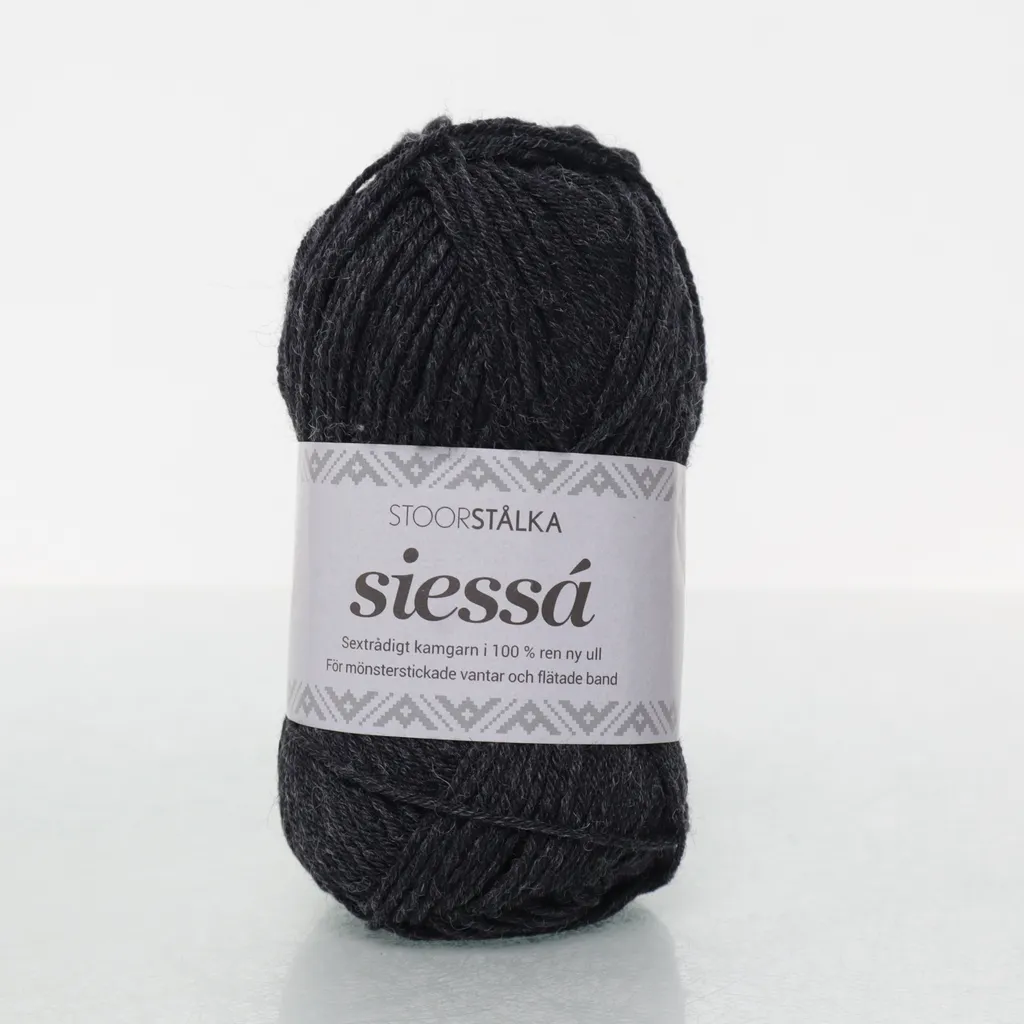StoorStålka - Garn - Schwarz
