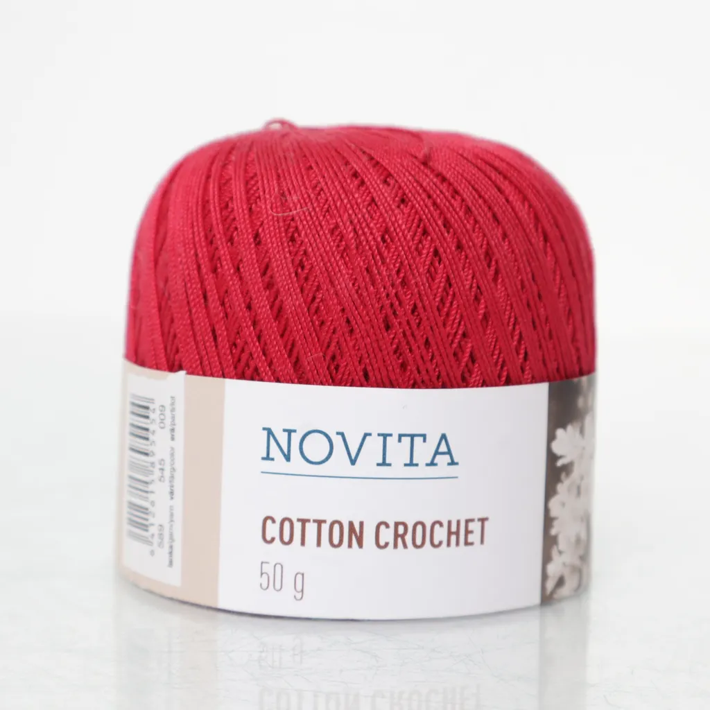 Novita - Stickfaden - Rot