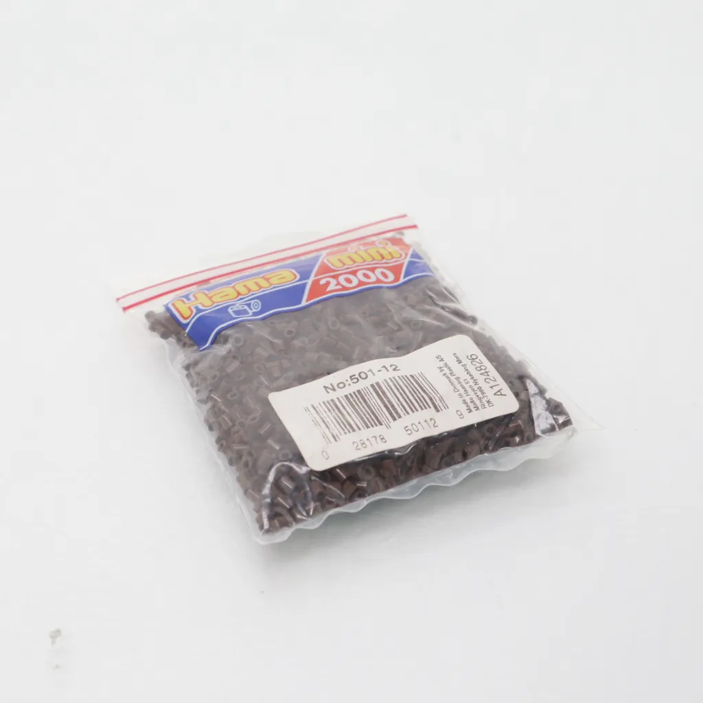 Hama - Plastikperlen - Braun