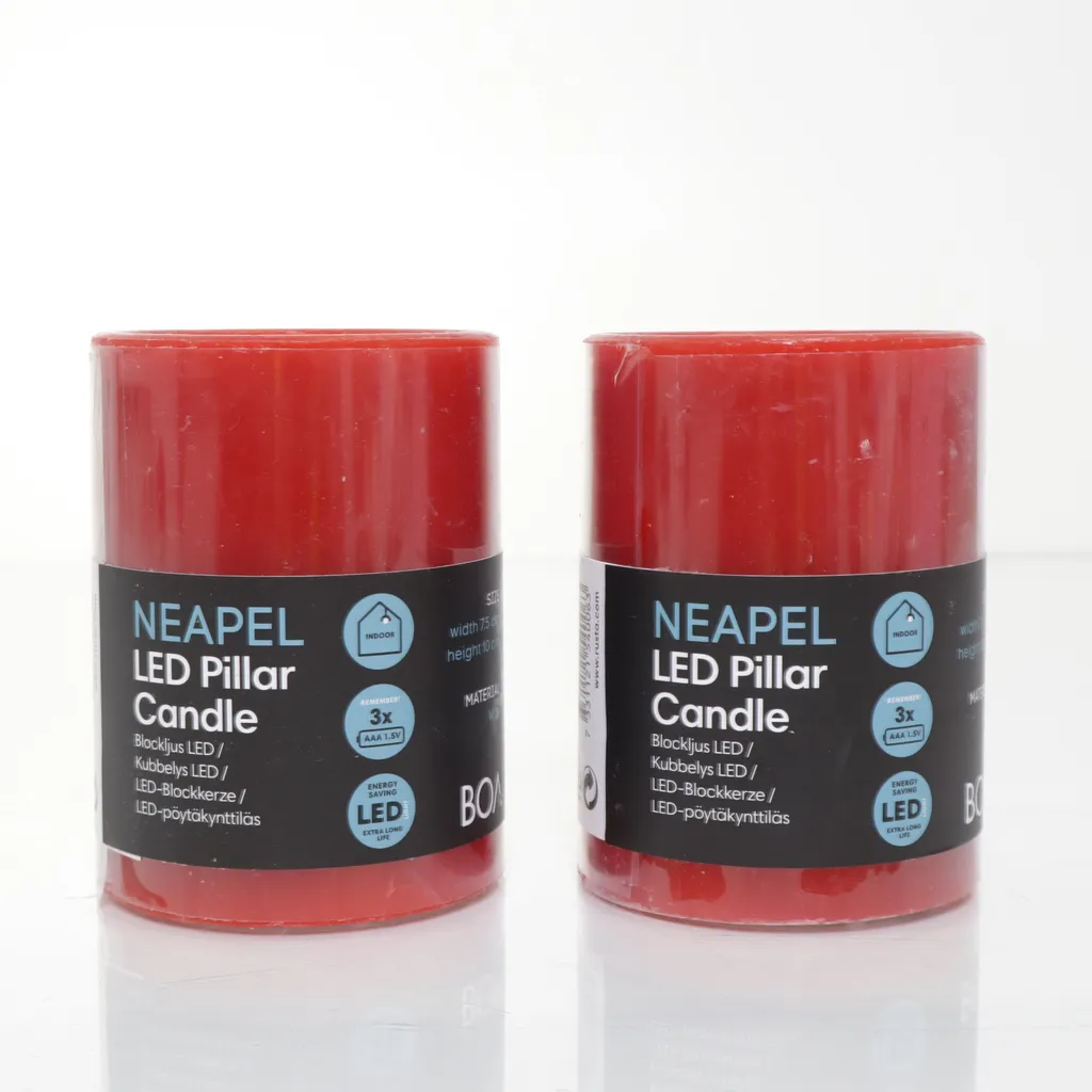 Red - LED-Kerze - Rot