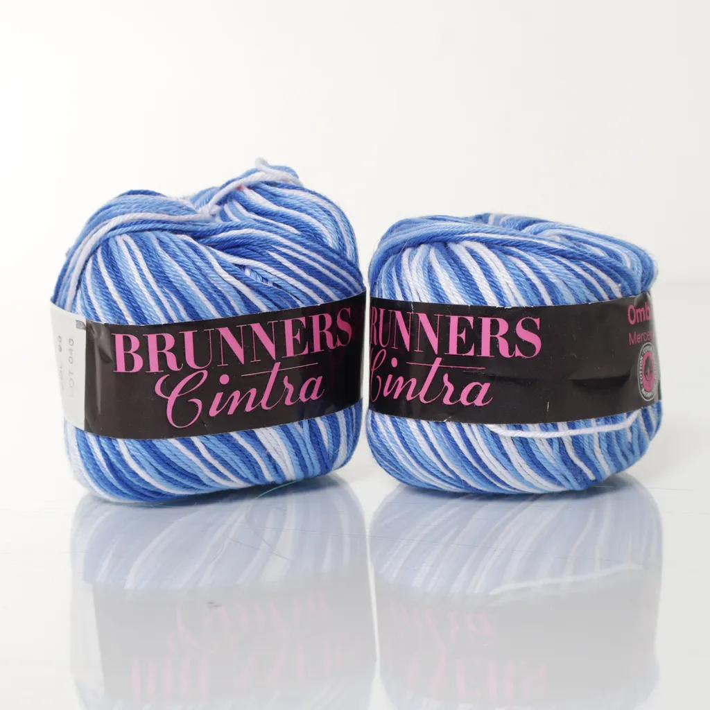 Brunners - Garn - Blau