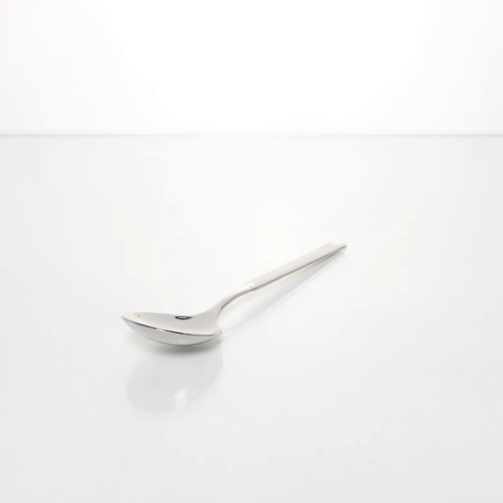 Edelstahl - Salatbesteck - Silber